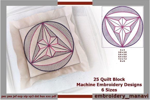 25 Quilt Block Embroidery Design Review for Business Use