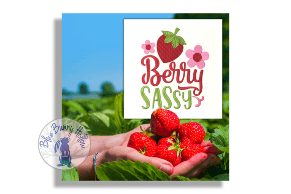 Berry Sassy: A Playful Seasonal Embroidery Design for Holiday Creations