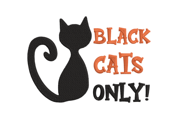 Black Cat's Only Embroidery Design Review