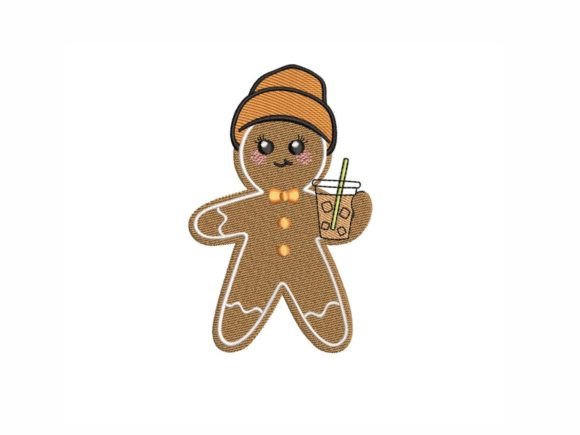 Gingerbread with Coffee Embroidery Design Review