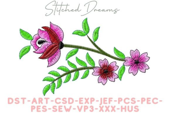 Interplay of Flowers Embroidery Design Review
