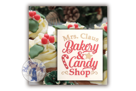 Mrs. Claus Bakery Candy Shop Embroidery Design Review