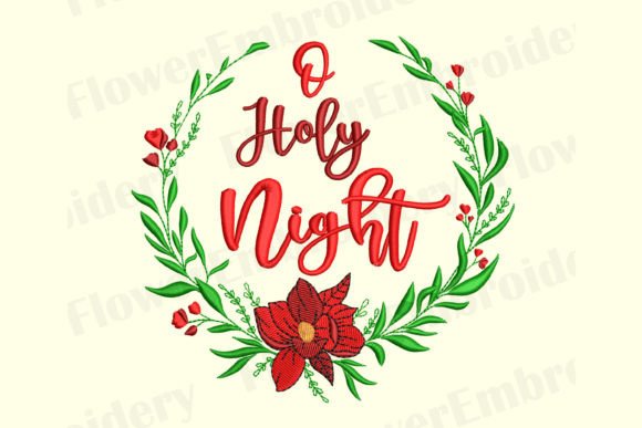 Nativity Scene Silent Night Oh: A Seasonal Embroidery Design Review