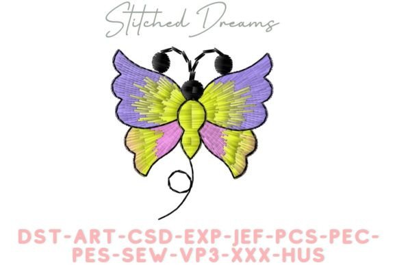 Naughty Butterfly Embroidery Design Review for Small Business Merch
