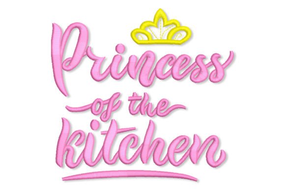 Princess of the Kitchen Embroidery Design Review