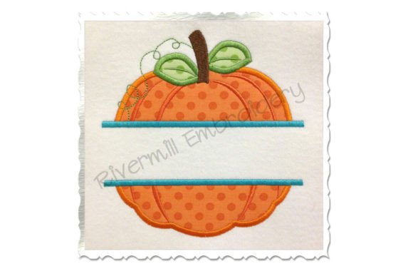 Split Pumpkin Applique Review for Real Embroidery Projects