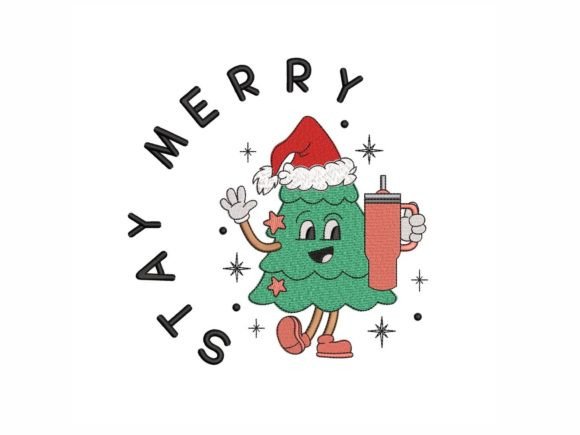 Stay Merry Embroidery Design Review for Seasonal Creations