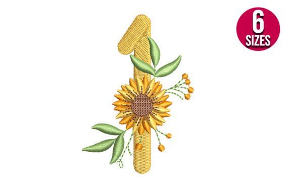 Sunflower Alphabet Number One Review for Handmade Gifts