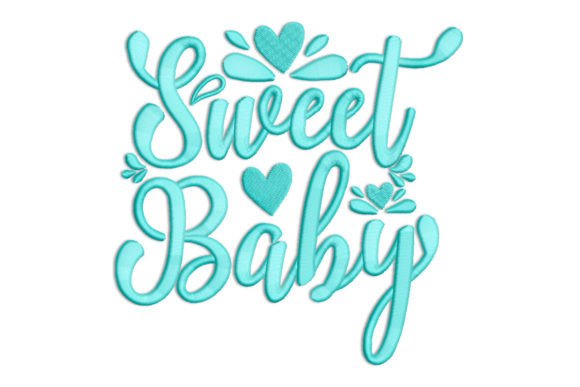 Sweet Baby Embroidery Design Review for Personalized Gift Products