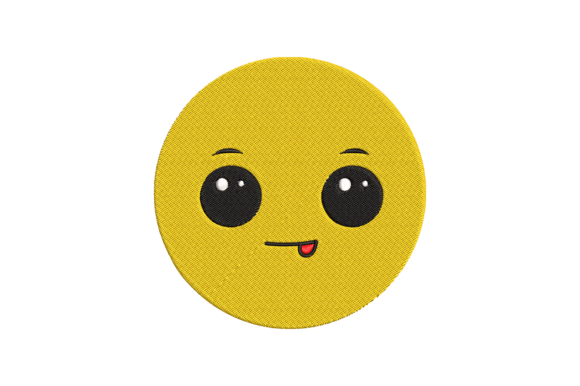 Tongue Out Emoji Embroidery Design Review for Craft Fair Success