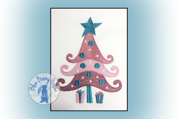 Whimsy Christmas Tree: A Festive Embroidery Design Review