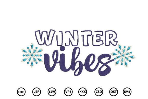 Winter Vibes Embroidery Design Review