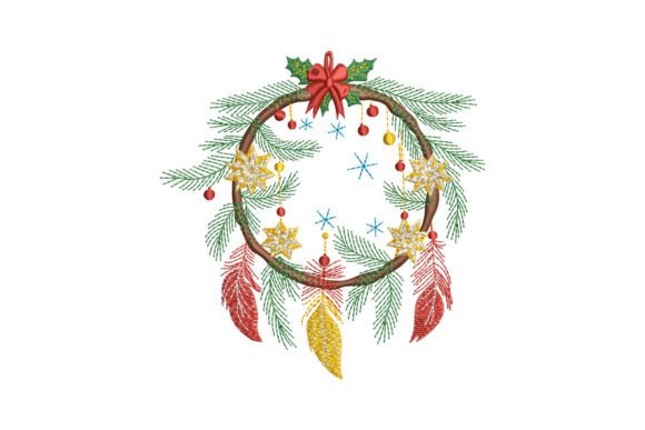 Xmas Dream Catcher: A Festive Embroidery Design Review